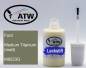 Preview: Ford, Medium Titanium (matt), M6523G: 20ml Lackstift, von ATW Autoteile West.